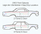 Preview: Molding Clip -Y- for 1963 Ford Galaxie - Rocker Panel