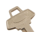 Preview: Schlüssel-Rohling für 1965-66 Ford F-Serie Pickup - Zündung und Tür