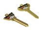 Preview: Key Blank Set "Deluxe" for 1965-72 Ford Fairlane - with Ford Crest