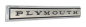 Preview: Trunk Emblem for 1965 Plymouth Valiant - PLYMOUTH