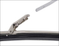 Preview: Windshield Wiper Blades "Anco Style" for 1967-68 Mercury Cougar - Stainless Steel Polished / Pair