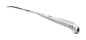 Preview: Windshield Wiper Arms for 1967-70 Mercury Cougar - Stainless Steel Polished / Pair