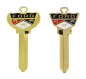 Preview: Key Blank Set "Deluxe" for 1967-91 Ford F100/350 Pickup - with Ford Crest