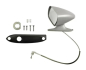 Preview: Remote Outside Rear View Mirror for 1969-70 Mercury Cougar XR7 - Primered / Left Side