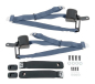 Preview: Front Seat Belts for 1970-73 Chevrolet Camaro - Medium Blue