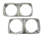 Preview: Headlight Bezels for 1970 Oldsmobile F-85, Cutlass and 442 - Pair