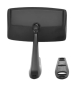 Preview: Outside Rear View Mirror for 1971-73 Mercury Cougar - Black