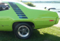 Preview: Streifen-Set für 1972 Plymouth GTX mit Air Grabber - reflektierend