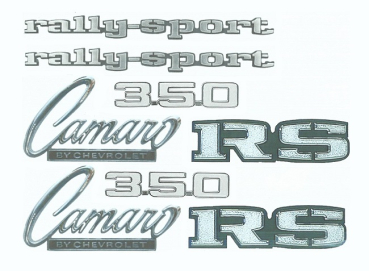Emblem Kit for 1969 Camaro 350 Rally Sport