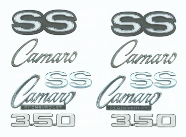 Emblem-Kit für 1969 Camaro SS 350