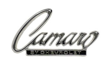 Front-Emblem für 1968-69 Chevrolet Camaro - Schriftzug Camaro by Chevrolet