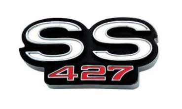 Grill Emblem for 1969 Chevrolet Camaro SS 427 Standard Models