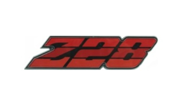 Grill Emblem for 1980-81 Chevrolet Camaro Z/28 - Red