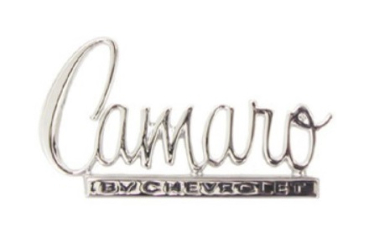 Rear Emblem for 1970 Chevrolet Camaro - Lettering Camaro by Chevrolet