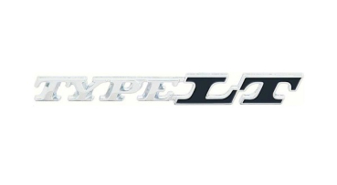 Rear Emblem for 1974 Chevrolet Camaro Type LT - Type LT