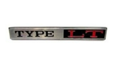 Rear Emblem for 1974-76 Chevrolet Camaro Type LT (with Mounting Pins)