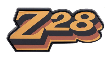 Heck-Emblem für 1978 Chevrolet Camaro Z/28 - Gold