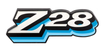 Heck-Emblem für 1978 Chevrolet Camaro Z/28 - Blau