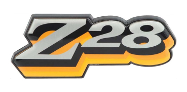 Heck-Emblem für 1978 Chevrolet Camaro Z/28 - Gelb