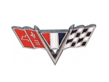 Kotflügel-Embleme für 1967 Chevrolet Camaro - V-Flags / Paar
