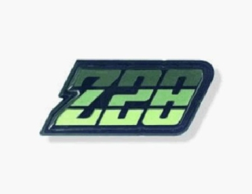 Fuel Door Emblem for 1980-81 Chevrolet Camaro Z/28 - Green