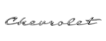 Heck-Emblem für 1958 Chevrolet - Schriftzug Chevrolet