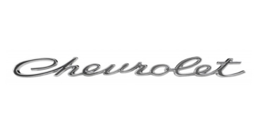 Rear Emblem for 1965 Chevrolet SS models - Script Chevrolet