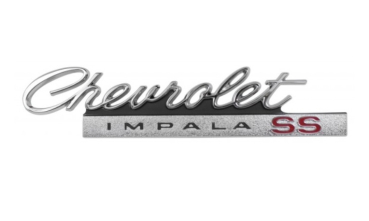 Rear Emblem for 1966 Chevrolet Impala SS - one piece
