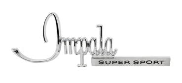 Heck-Emblem für 1968 Chevrolet Impala Super Sport