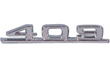 Kotflügel-Embleme für 1962-63 Chevrolet Impala 409 - Paar