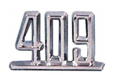 Kotflügel-Embleme für 1964 Chevrolet Impala 409 - Paar
