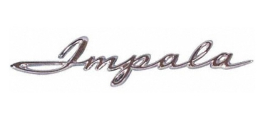 Seitenteil-Embleme für 1962 Chevrolet Impala - Schriftzug Impala