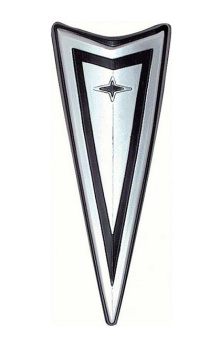 Front Emblem for 1967-68 Pontiac Firebird - Arrowhead Logo