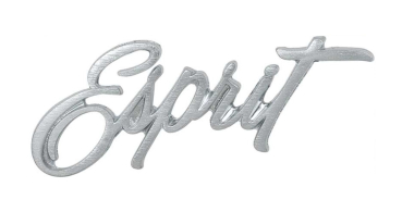 Kotflügel-Embleme für 1970-75 Pontiac Firebird Esprit -Schriftzug Esprit