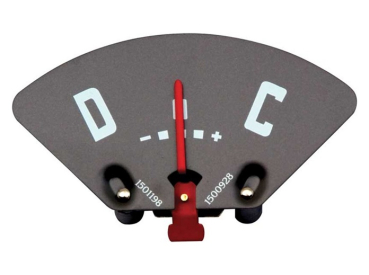 Battery Gauge for 1947-49 Chevrolet Pickup - Red Needle