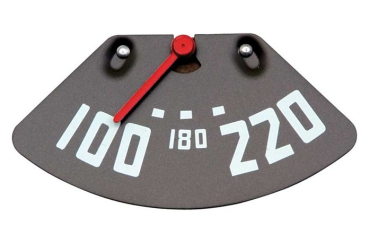 Temperature Gauge for 1947-49 Chevrolet Pickup - Red Needle/6 Cylinder/220 Degree