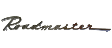 Kotflügel-Embleme für 1948-50 Buick Roadmaster - Schriftzüge "Roadmaster"