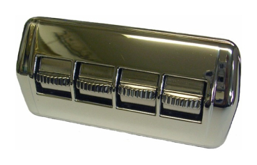 Fensterheber-Schalter mit Blende für 1948-53 Oldsmobile - 4 Tasten