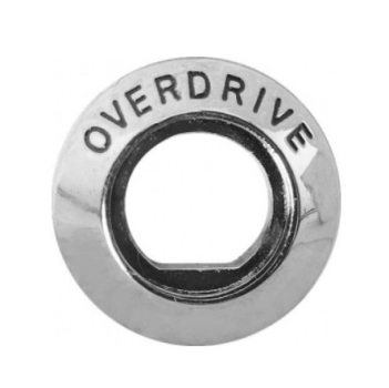 OVERDRIVE Cable Bezel for 1949-51 Ford Cars - Chrome