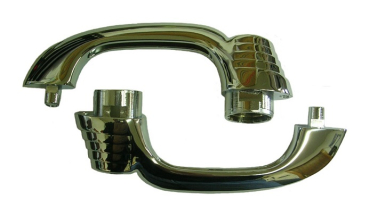 Door Handles Without Push Buttons for 1949-53 Oldsmobile - Pair