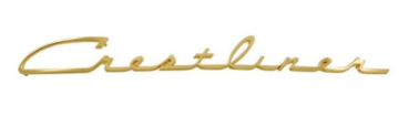 Fender Emblem for 1950-51 Ford Crestliner - Crestliner Script