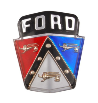 Hood Emblem Insert for 1950-51 Ford Cars