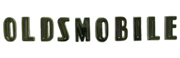 Hood Letter Set for 1950 Oldsmobile 76, 88 and 98 - OLDSMOBILE
