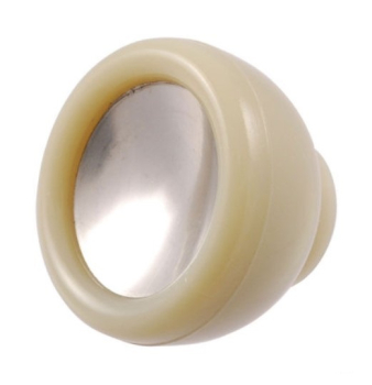 Choke Knob for 1950 Ford Cars - ivory/stainless steel