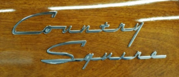 Door Emblem for 1951-54 Ford Country Squire Station Wagon - Country Squire
