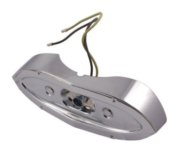 Tail Lamp Housing for 1951 Ford Cars - left side/chrome plated