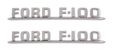 Hauben-Embleme für 1953-54 Ford F-100 - FORD F100