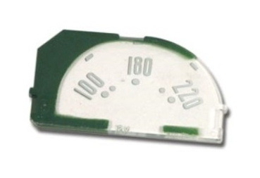 Temperature Gauge Face for 1953-58 Chevrolet Corvette