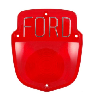 Tail Lamp Lens for 1955-56 Ford F-Series - with FORD Letters