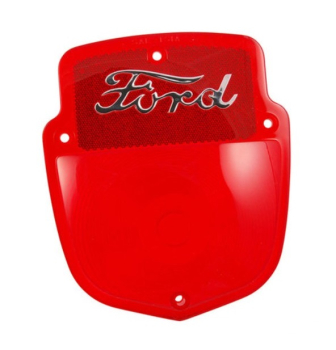Tail Lamp Lens for 1955-56 Ford F-Series - with Ford Script